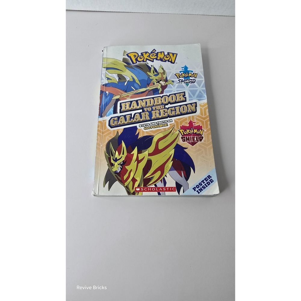 Handbook to the Galar Region; Pokémon - 1338592521,‎ paperback, Scholastic